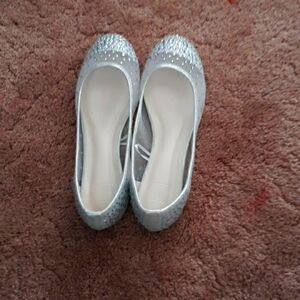 Brand new db studio bedazzled slip-ons